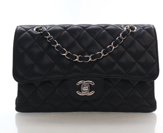 Chanel Classic Medium Black Caviar