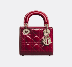 Dior Lady Dior Mini Red